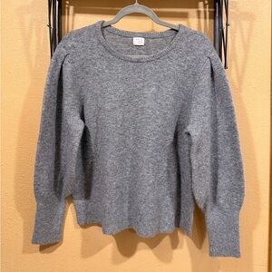 Cozy Grey Crewneck Sweater - Women